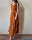 JUNE DRESS RUST