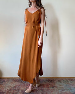 JUNE DRESS RUST