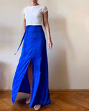 SERA MAXI SKIRT QUEEN BLUE/6 COLOURS