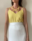 STRAP JUNE TOP SUNNY YELLOW