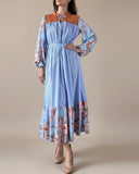 LONG SLEEVE RUBY DRESS SPRING MIX