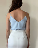 JUNE TOP DOUBLE GAUZE/LIGHT SKY/MORE COLOURS