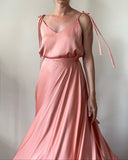 JUNE TOP LIGHT CORAL SATIN/MORE COLOURS