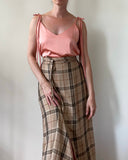 SERA MIDI SKIRT CHECKS