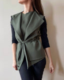BUTTERFLY VEST FOREST GREEN