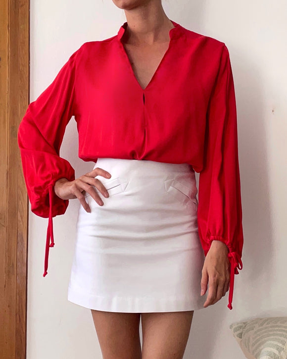 AVA TOP RED