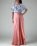 AYA TOP SPRING FLOWERS