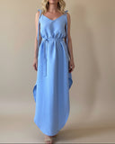 JUNE DRESS LIGHT AZURE