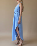JUNE DRESS LIGHT AZURE