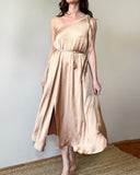 SATIN JULY DRESS CHAMPAGNE GOLD/MORE COlOURS