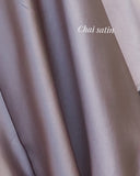SATIN CROPPED AYA TOP CHAMPAGNE GOLD/MORE COLOURS