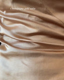 SATIN CROPPED AYA TOP CHAMPAGNE GOLD/MORE COLOURS