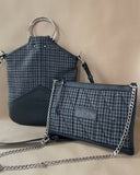 O-RING BAG UPCYCLED TWEED