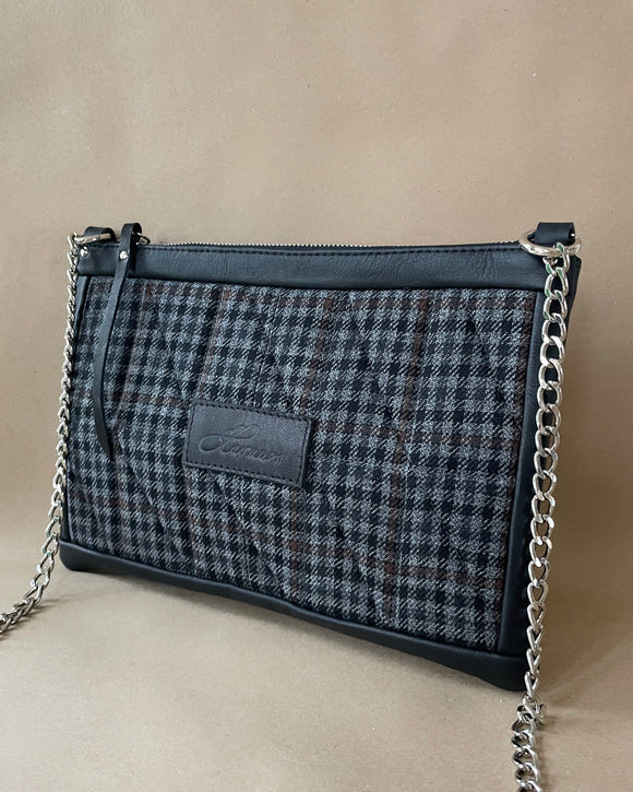 CROSSBODY BAG UPCYCLED TWEED
