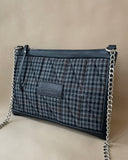 CROSSBODY BAG UPCYCLED TWEED