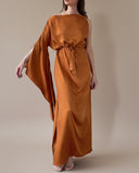 FREYA DRESS RUST/MORE COLOURS
