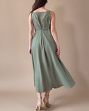 DAPHNE DRESS DOUBLE GAUZE/PISTACHIO/MORE COLOURS