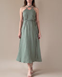 DAPHNE DRESS DOUBLE GAUZE/PISTACHIO/MORE COLOURS