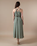 DAPHNE DRESS DOUBLE GAUZE/PISTACHIO/MORE COLOURS