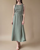DAPHNE DRESS DOUBLE GAUZE/PISTACHIO/MORE COLOURS