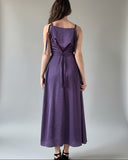DAPHNE DRESS FESTIVE LILAC SATIN/MORE COLOURS