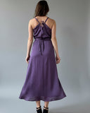 DAPHNE DRESS FESTIVE LILAC SATIN/MORE COLOURS