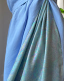 POPPY DRESS LIGHT AZURE