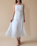 DAPHNE DRESS WHITE/3 OPTIONS