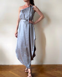 GAIA DRESS SILVER SATIN/MORE COLOURS