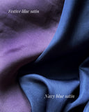 DAPHNE DRESS FESTIVE LILAC SATIN/MORE COLOURS