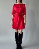BECCA DRESS RED SATIN/MORE COLOURS