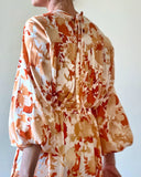 RIA DRESS AUTUMN LEAVES