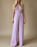 STRAP OVERALL DOUBLE GAUZE/LEVANDER/MORE COLOURS