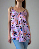 JUNE TOP BALATON'24 SUNSET BLUSH GREY/6 COLOURS