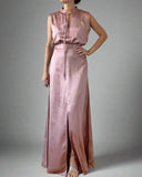 SERA MAXI SKIRT PEONY PINK/MORE COLOURS