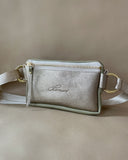 FANNYPACK LIGHT OLIVE-PEARL GOLD 1.