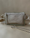 FANNYPACK LIGHT OLIVE-PEARL GOLD 2.