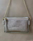 FANNYPACK LIGHT OLIVE-PEARL GOLD 1.
