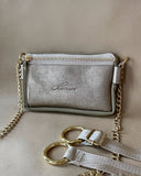 FANNYPACK LIGHT OLIVE-PEARL GOLD 1.