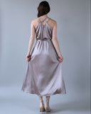 DAPHNE DRESS CHAI SATIN/MORE COLOURS