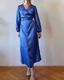 KYOTO WRAPDRESS CORNFLOWER BLUE