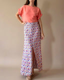 SERA MIDI SKIRT FLOWER POWER