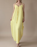 STRAP JUNE DRESS SUNNY YELLOW