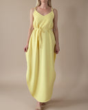 STRAP JUNE DRESS SUNNY YELLOW
